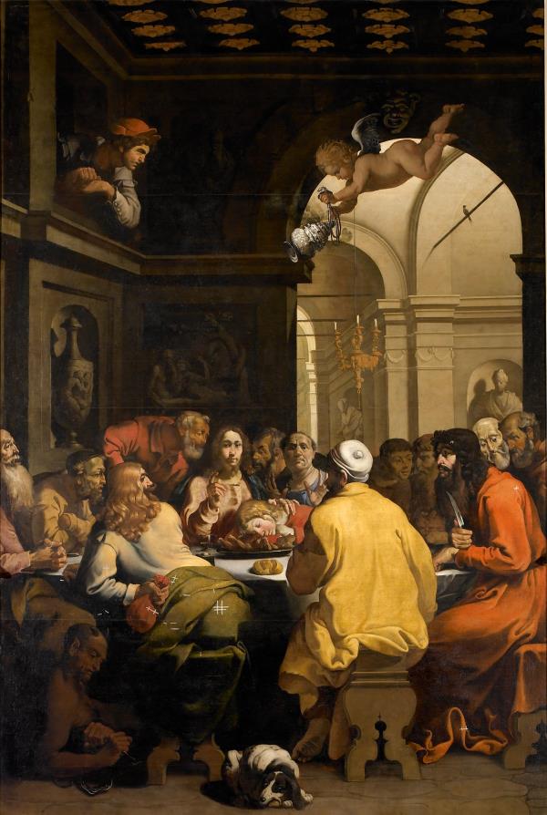 Palazzo comunale Cremona - Genovesino: L'ultima cena