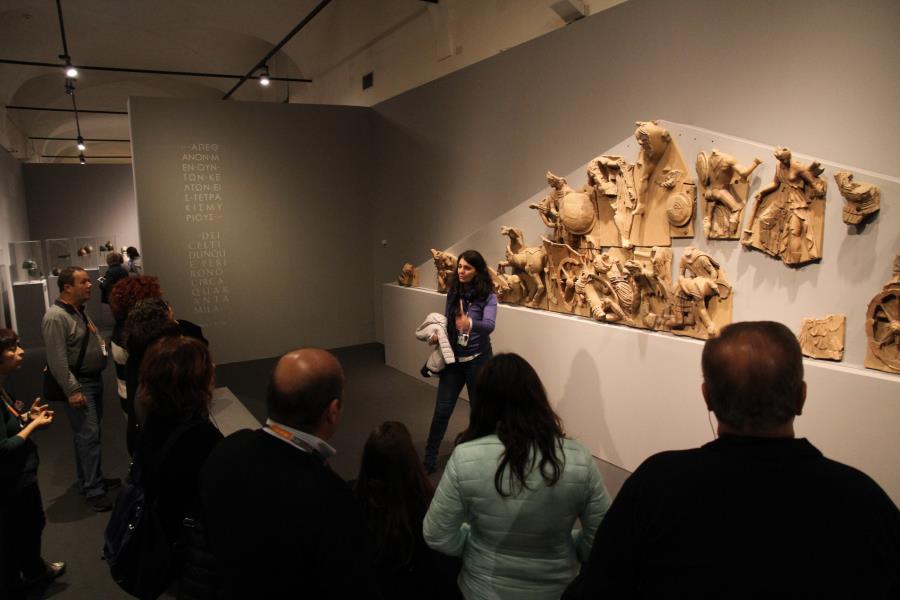 novembre 2016 visita guidata alla mostra "Brixia: Roma e le genti del Po"