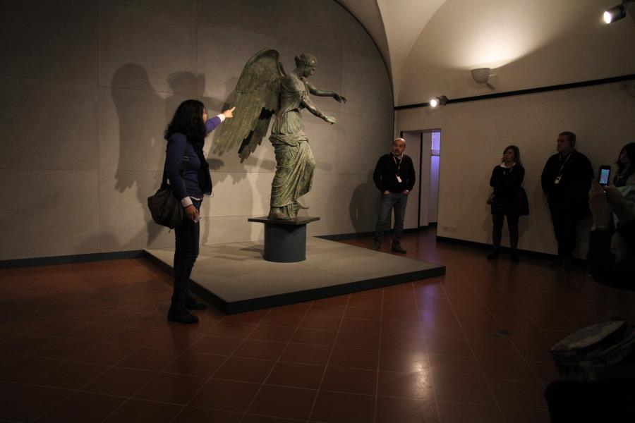 La Vittoria Alata Museo di Santa Giulia a Brescia