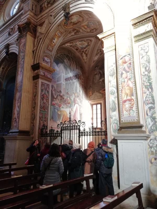 Visita guidata Cremona gennaio 2018 nella splendida chiesa di san sigismondo