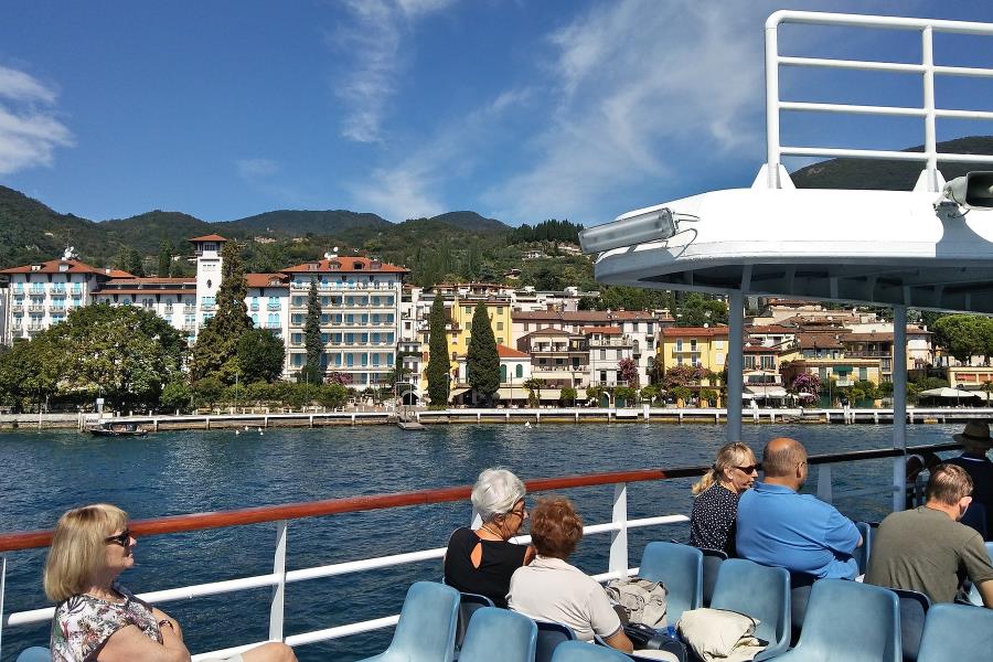 Gardone Riviera, lago di Garda settembre 2018